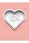 Valentine's Day Hearts Cookie Mold and Sugar Dough Mold Set of 8 - 4