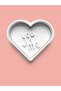 Valentine's Day Hearts Cookie Mold and Sugar Dough Mold Set of 8 - 3