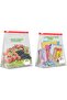 Zip Lock Slider Bag Combo Pack – Reusable & Reclosable – 45 Bags (Small + Medium + Larg - 4