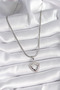316L Steel Silver Color Italian Chain Zircon Stone Pole Star Processing Model Women's Necklace - Tj-Bko953 - 2