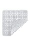 Silicone Suction Cup Massage Bath Shower and Shower Cabin Mat. Shower Foot Mat 54X54Cm M-150 - 6