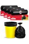 Large Garbage Bags – 60 Bags (4 Rolls) – 60 x 81 cm – Fits 20 to 30 Gallon Bins – L