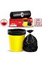 Garbage Bags Medium – 180 Bags (6 Rolls) – 48 x 53 cm – Fits 10 to 15 Gallon Bins – - 9