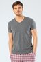 Short Sleeve, Men's T-Shirt, V-Neck Cotton & Lycra - 2