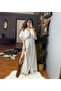 Muslin Linen Helen Bohemian Dress-White - 2