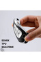 Honda Compatible Civic, Accord, Cr-V, Hr-V Leather Look Tpu Key Case Cover (Silver) - 4