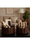 Premium Brown Round Basket Set of 2 - 2