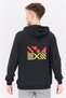 Men Sportswear Fit Long Sleeve Outdoor Hoodies, Charcoal - 3