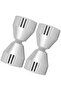 HOLPPO 2Pcs Double Sided Shower Glass Door Knob, Shower Door Handle Knob, Back to Back Bathroom Door - 2