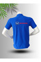 Honda Logo Printed Polo Neck Cotton T-Shirt