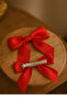 3-Piece Ribbon Bow Buckle - White Red Black 3-Piece Ribbon Buckle - 3