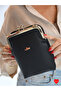 Paris Black Women's Crossbody Bag |   Gold Detailed, Elegant, and 3-Compartmentalized ⭐ - 4