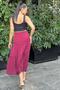 Women's Burgundy Skirt - 700-3642 - 3