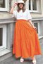 Women's Orange Skirt - 700-3574 - 2