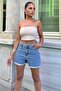Women's Blue Shorts - 700-Kt-0055