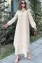 Women's Beige Dress - 700-3517 - 5