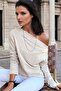 Women's Beige Blouse - 700-2747 - 2