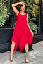Women's Red Jumpsuit - 700-H5002 - 4