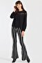Women's Black Blouse - 700-2566 - 8