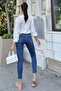 Women's Ecru Blouse - 700-3584 - 4