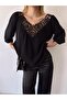 Women's Black Blouse - 700-t4010-1220 - 8