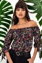 Women's Leaf Blouse - 700-H5013