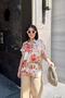 Women's Cream Shirt - 700-K5297 - 2