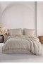 Hemera 100% Cotton Ruffled Vintage Single Duvet Cover Set 160*220 - 2