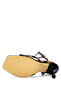 Women's Vegan Leopard Heeled Shoes - 3