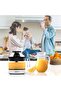Electric Citrus Juicer, Orange Juice Maker, Lemon Squeezer,2 Size Cones,25W, 0.7L Capacity - 6