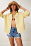 Oversize Muslin Shirt Yellow Lrg0027 - 3