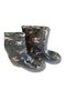 Women's Boots with Garden and Rain Flowers 36-40 Camouflage - 3