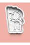 Astronaut Children's Cookie Mold and Sugar Dough Mold Set of 4 0441-Set - 3