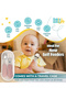 Silicone Feeding Set with Silicone Suction Plate, Spoon and Fork - Pink - 5