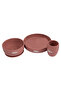 Silicone Plate, Bowl & Cup- Pink