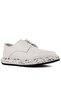 - White Leather Lace-Up Men's Casual Shoes 101-1003-t01132 - 2