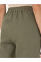 Khaki Carrot Fit Linen Trousers 50299985-Vr027 - 6