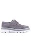 - Gray Suede Lace-Up Men's Casual Shoes 101-1004-H1405