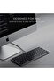 Slim W1 Wired Backlit Keyboard – Illuminated Keys & USB-C Connection – Compatible with 2 - 7