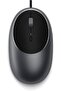Aluminum C1 USB-C Wired Mouse – Optical Computer Mouse – For M2/M1 MacBook Pro/Air, M2/M