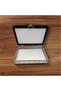 Imported Velvet & Metal Makeup-Shaving Box - 2