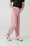 Pocket Stoned Leg Brit Elastic Stopper Girl's Sweatpants - 4