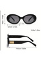 Stylish Cat Eye Fashion Glasses - 2