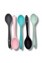 Ivory silicone food spoon PINK (27.5 cm) 1 PCS - 7