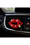 Red Lip and Lipstick Car Air Conditioner Ornament Glamlips Luxury Car Clip Decorations In-Car Car Accessory - 3