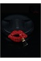 Red Lip and Lipstick Car Air Conditioner Ornament Glamlips Luxury Car Clip Decorations In-Car Car Accessory - 7