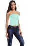 Women's Seamless Strapless Crop Top Tube Top Inner Camisole, Free Size (Pack Of 2) - 4