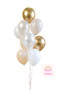 Cream Pink Teddy Bear Foil Balloon & Latex Balloon Set in 10 Compatible Colors - 3
