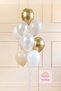 Cream Pink Teddy Bear Foil Balloon & Latex Balloon Set in 10 Compatible Colors - 4