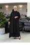 4533 - Hijab Double Set Black - 3